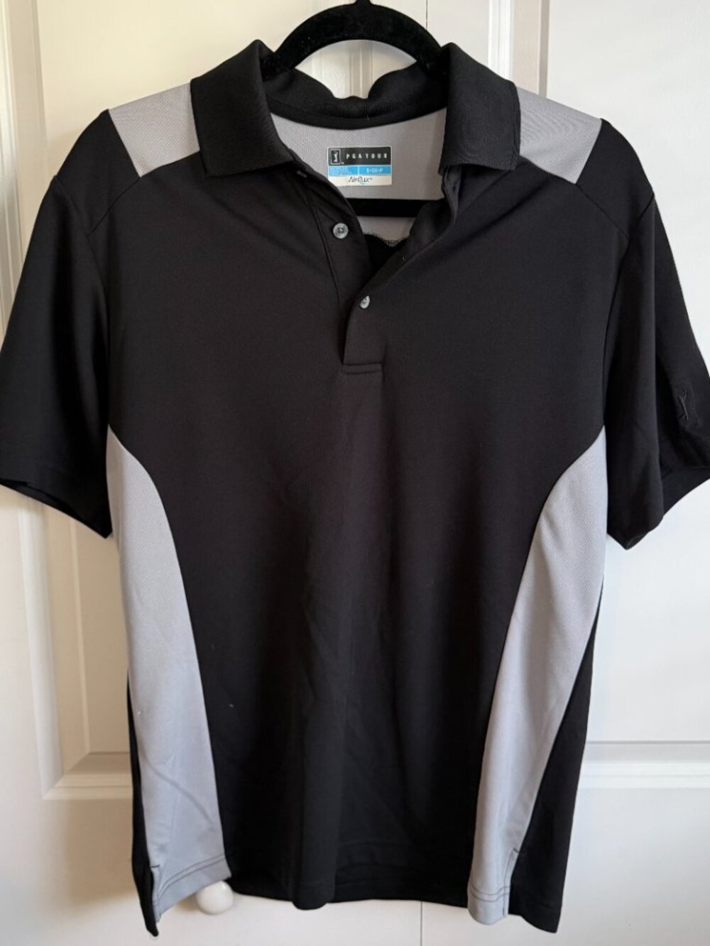 Men's Black Golf Shirt